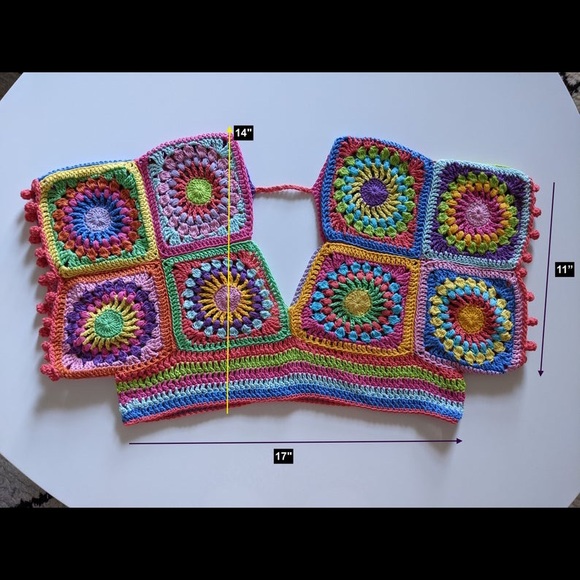 Brand New Crochet Crop Top - Picture 7 of 7
